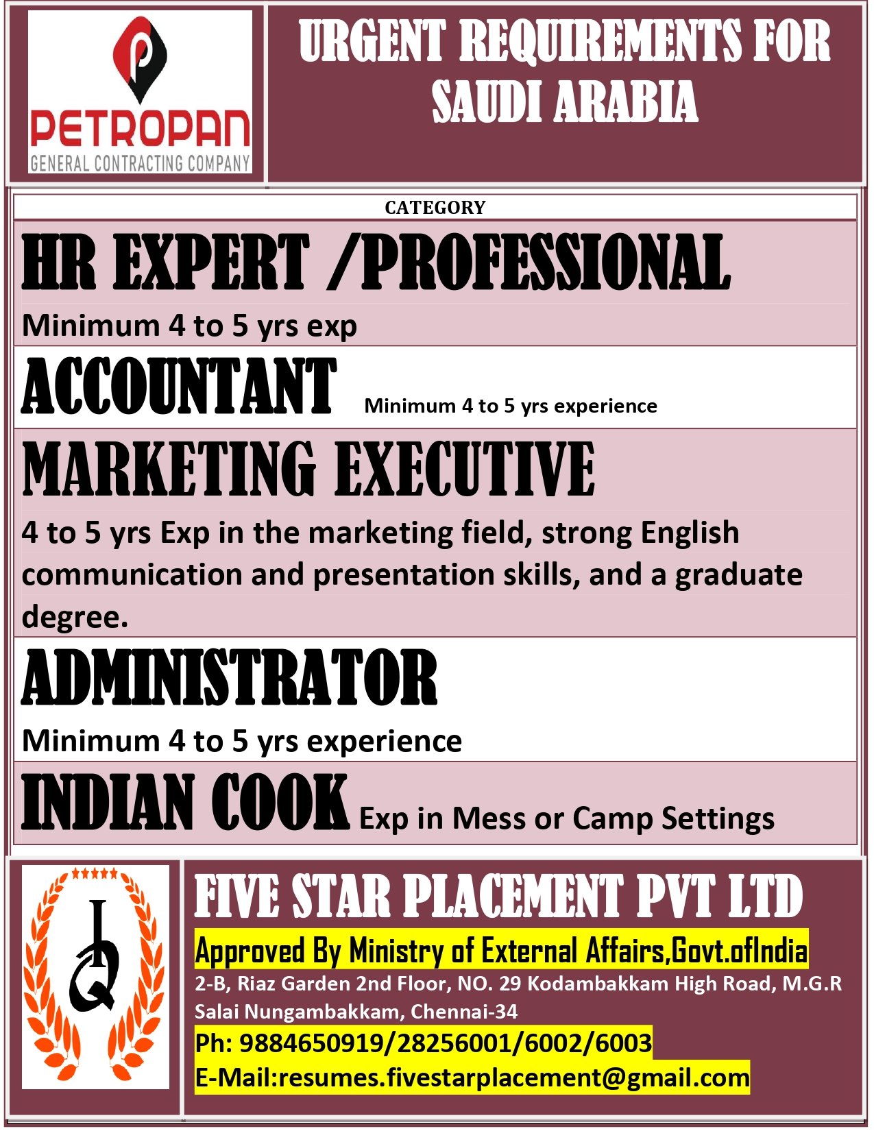 resumes.fivestarplacement