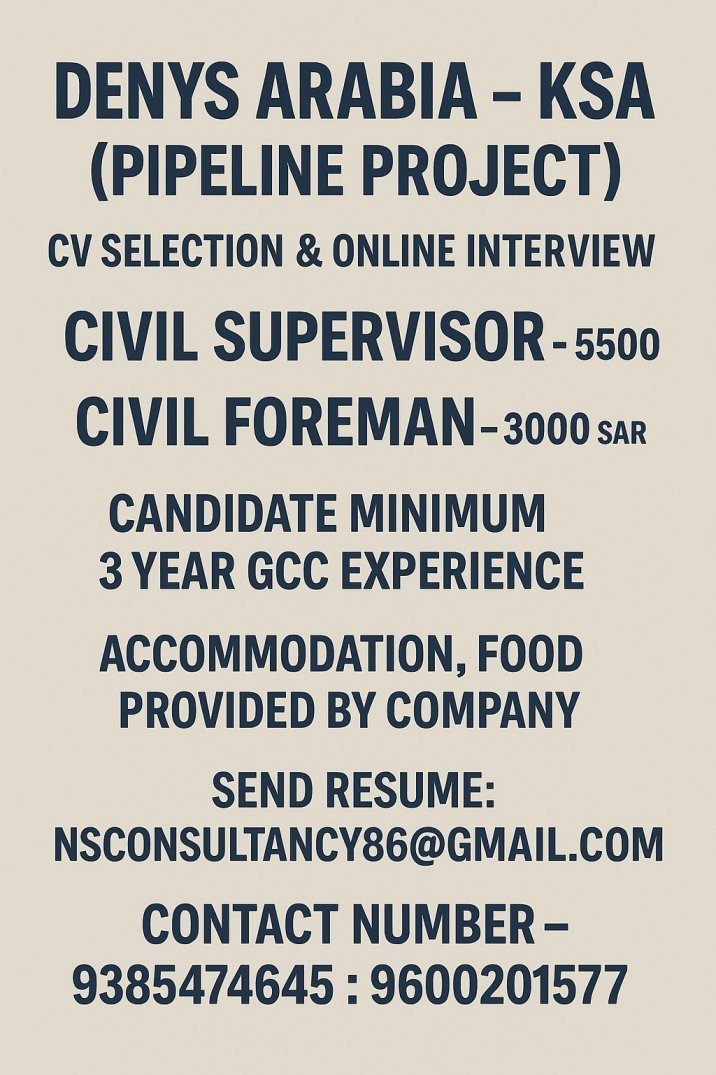 nsconsultancygulfjobs