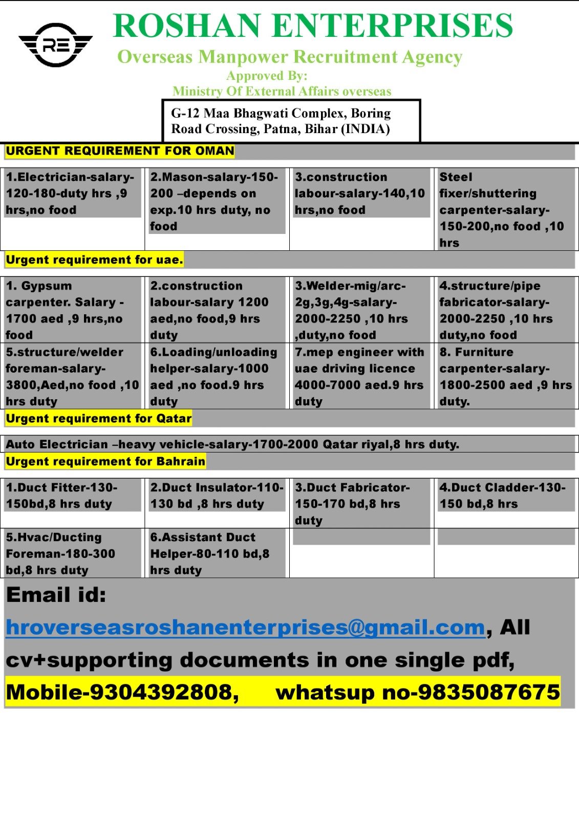 M/s Roshan Enterprises